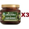 Garnier 3 PZ GARNIER ULTRA DOLCE MASCHERA NUTRIZIONE ESTREMA OLIVA MITICA 340ML CAPELLI