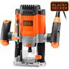 Black & Decker Kw1200eka-qs Milling Machine 1200w Arancione One Size / EU Plug