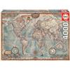Educa Borras 4000 Pieces The World Political Map Puzzle Multicolor 9-12 Years