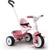 Smoby 2-in-1 Baby Tricycle Be Move Rosa