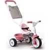 Smoby Be Move Comfort Baby Tricycle Rosa