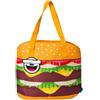 Bigmouth Inc Cheeseburger Cooler Bag Arancione 13.9 x 38 x 41.9 cm