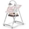 Kinderkraft 2 In 1 Lastree Home Highchair Beige