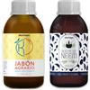 PLANTAWA Sapone Molle di Potassio + Olio di Neem (2x250ml) | Formula Pura ed Altamente Concentrata | Soluzione Naturale per Cura Domestica | Versatile e multiuso per Interno ed Esterno