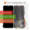 Xiaomi DISPLAY ORIGINALE XIAOMI REDMI NOTE 11S 2201117SY SG SI SCHERMO OLED VETRO TOUCH