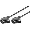 Goobay 28176 Cavo Scart 21 poli placcato nickel ø 7 mm - Spina scart (21-pin) > Spina scart (21-pin)
