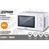 Zephir Forno a Microonde ZHC20M con Grill 20L 2000W, Piatto Rotante in Vetro, Sc