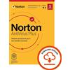 Norton Antivirus Plus Box abbonamento licenza 1 anno 2024 Pc Mac 2GB BackUp
