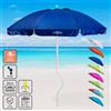 GiraFacile Ombrellone mare GiraFacile 200 Cm Protezione uv spiaggia pesca Ermes