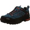 CMP MOON LOW TREKKING SHOES WP, Scarpe da Trekking Uomo, Deep Lake-Antracite, 44 EU