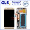 SAMSUNG DISPLAY +TOUCH SCREEN FRAME ORIGINALE SAMSUNG GALAXY S7 EDGE SM-G935F VETRO ORO