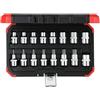 Gedore Red Juego de llaves de vaso 1/2 TX E10-24T30-70 16 piezas