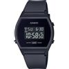 Casio Orologio CASIO LW-204-1BEF Uomo Donna Unisex VINTAGE Silicone Nero Black