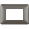 BTICINO Placca Matix 3 Moduli Iron BTICINO AM4803MIR