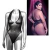California Exotic Novelties Body donna sexy bodysuit perizoma erotico nero trasparente con brillantini hot