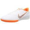 Nike Mercurial Vapor 12 Academy IC, Scarpe da Calcio Uomo, Bianco (White/Chrome-Total O 107), 46 EU