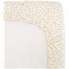 DOMIVA - Lenzuolo con angoli elasticizzati 60 x 120 cm, motivo: pois