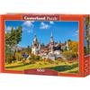 Castorland- Romania Puzzle, Colore: Rosso, 35 x 25 x 5 cm, B-53292