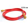 ELKE Flessibile frusta per R410a R32 - 5/16 sae colore rosso