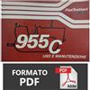 Trattore FIAT 955C Manuale uso manutenzione Libretto istruzioni ITALIANO