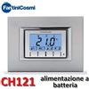 FANTINI COSMI CH121 - Termostato ambiente digitale da incasso a batteria universale - Fantini