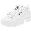 Fila Disruptor Low Sneakers Chunky Bianco - Taglia 38 [7 US 24cm] Scarpe Donna