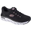 SKECHERS scrape Donna, Skechers Arch Fit Glide-Step-Top Glory, nero