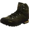 CMP Uomo Athunis Mid Trekking Shoe Wp Scarpe da Camminata, Verde Militare Senape, 42 EU