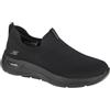 Skechers Go Walk Arch Fit Iconic, Scarpe da Ginnastica Donna, Nero, 40.5 EU