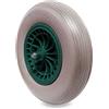 RUOTA PER CARRIOLA ANTIFORATURA 4.80/4.00-8 CERCHIO ABS GOMMA PIENA 678492