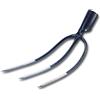 INDIAN FORCA PER FIENO E LETAME FORGIATA 3 DENTI "INDIAN" FORCONE PAGLIA LETAME 011400