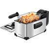 AIGOSTAR FRIGGITRICE ELETTRICA ACCIAIO INOX CAPACITA' 3 LT. 2200W. 500917