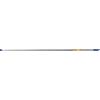 La Briantina Manico Professionale per Scope, Lunghezza 130 cm, Grigio Metallizzato, in Metallo Plastificato