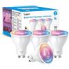 Tapo L630(4-Pack) Lampadina WiFi Intelligente LED Smart GU10, RGBW Multicolore, 16 Milioni di Colori, Amazon Alexa, 350 Lumen, 3.5W, Risparmio Energetico, Confezione da 4 Pezzi