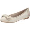 Buffalo London 210-4641 CTN Thread/Paradise Natural 01 116919, Ballerine Donna - Beige, 38 EU