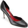 Buffalo 6147-285 - Pump da Donna, in Pelle Liscia, Colore: Nero