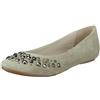 Buffalo 208-8901-1 Pig Suede, Ballerine da Donna, Bianco White392, 40 EU
