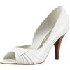 Buffalo Calf Leather 108-3919, décolleté da Donna, Bianco, 41 EU