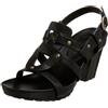 Timberland Belicia LNK Ank STRP - Sandali da Donna, Nero, 41.5 EU