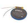vhbw Batteria per Garmin Approach S1, S4, S3 200mAh 3,7V