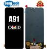 Oppo A91 CPH2021 PCPM00 PCPT00 DISPLAY OLED Touch Screen Schermo Nero