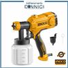 Ingco Aerografo elettrico professionale pistola a spruzzo spray per verniciare 450W