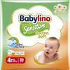 Babylino Sensitive Pannolini Taglia 4, Maxi (8-13kg), 20 Unità