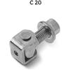 ROLLING CENTER Cardine a saldare C 20 Inox - Rolling Center