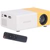 MINI VIDEOPROIETTORE LED CON ZOOM 1080P PORTATILE FULL HD AV/USB/TFT TELECOMANDO