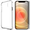 Newtop Cover per Samsung Galaxy A12 Rigida Antishock e Pellicola Ceramic Privacy