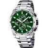 Festina Orologio Uomo Cronografo FESTINA F20463/3 in Acciaio con Fondo Verde