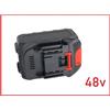 Batteria Ricambio 48 V per mini motosega e motosega, smerigliatrice