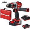 EINHELL Trapano Avvitatore A Batteria 18V Einhell Te-Cd 18 Li Bl 2X2,0 Ah 4513851 LITIO