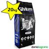 Dagel Mangimi CROCCHETTE CANE 20kg con MANZO E AGNELLO SILVIUM adult SECCO MANTENIMENTO dagel